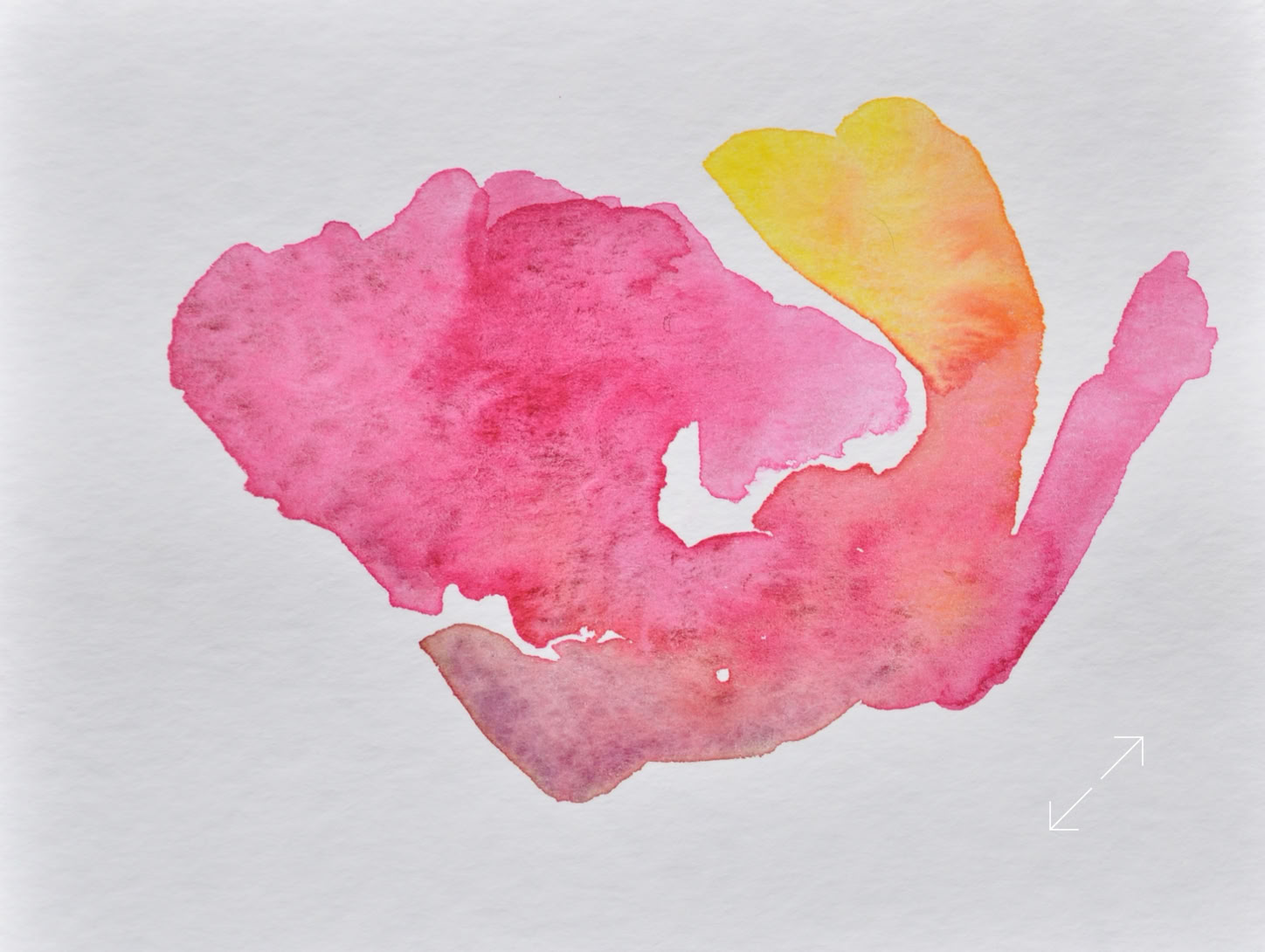 Kunst, Aquarell auf Karton, Christoph Teixeira